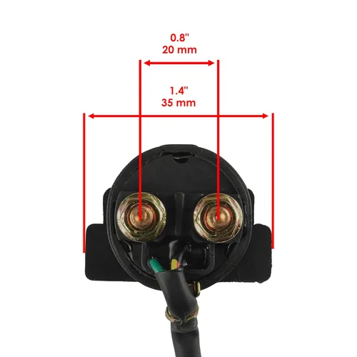 Miniatura 3 de Caltric Solenoide de relé de arranque compatible con Bombardier Can-Am Ds250 Ds 250 2006-2025