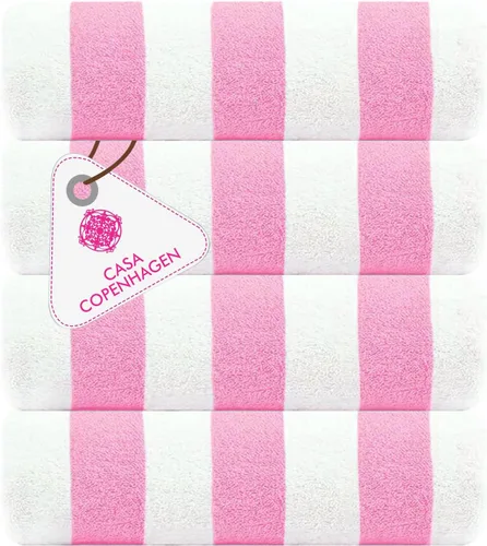 Miniatura 83 de CASA COPENHAGEN Solitaire Juego de 6 toallas - Negro, 600 GSM 2 toallas de baño 2 toallas de mano 2 toallitas, diseñadas en Dinamarca, hechas