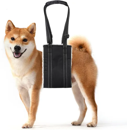 Miniatura 8 de Arnés de elevación ajustable para perro, arnés portátil para patas traseras para perros mayores, lesionados, discapacitados después de una cirugía