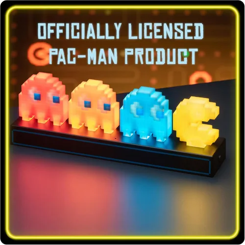 Miniatura 6 de Pac Man and Ghosts Light, lámpara de figura coleccionable Pac Man