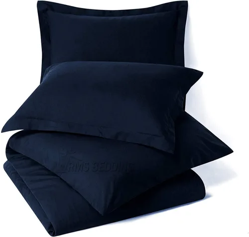 Miniatura 32 de Juego de sábanas de 4 piezas, algodón egipcio de 600 hilos, juego de ropa de cama de lujo que se adapta a bolsillos de hasta 18 pulgadas de Azul