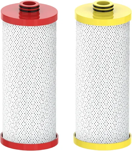 Waterspecialist Filtro de agua WS852-R, repuesto para Aquasana® AQ-5200R, AQ-6200, Claryum® de 2 etapas, AO Smith® AO-US-200-R, 500 galones, 2