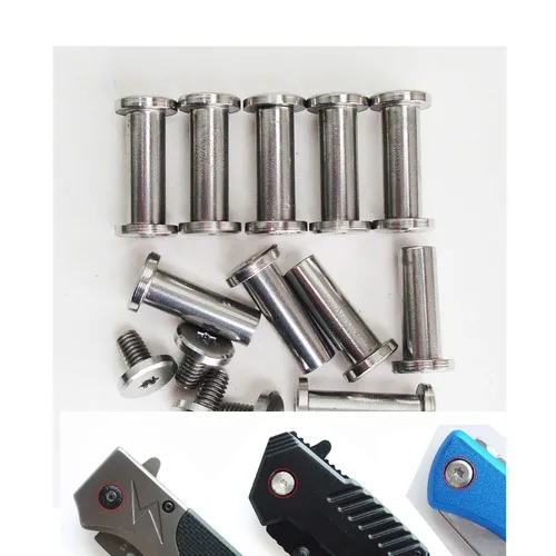 Miniatura 3 de Alfiler de pivote para navaja de bolsillo, cuchillos plegables, tornillos y pernos, remaches de sujeción de Corby EDC, remaches de mango