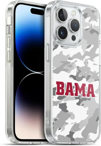 Miniatura 89 de Head Case Designs Funda de gel suave con licencia oficial de la Universidad de Alabama UA Collage compatible con Apple iPhone 13 Pro Max