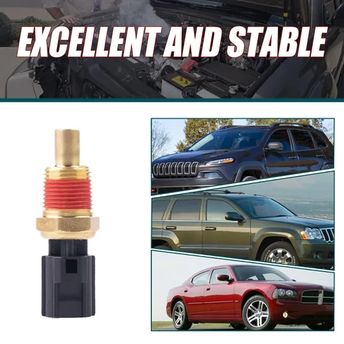 Miniatura 6 de Sensor de temperatura del refrigerante del motor 5S1500 56027873 con cableado del conector