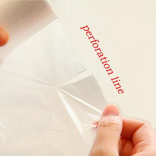 Miniatura 3 de Immuson Bolsa de plástico de 12 x 20 pulgadas en rollo para almacenamiento de alimentos, bolsa de plástico transparente para frutas, verduras, pan