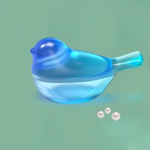 Miniatura 8 de Caja de almacenamiento para pájaros, molde de resina 3D, moldes de silicona para animales, tarro de joyería, molde de fundición epoxi con tapa