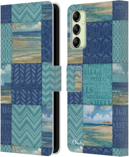 Miniatura 18 de Head Case Designs Officially Licensed Paul Brent Agate Mermaid Coastal Leather Wallet Case Compatible with Samsung Galaxy A14 5G