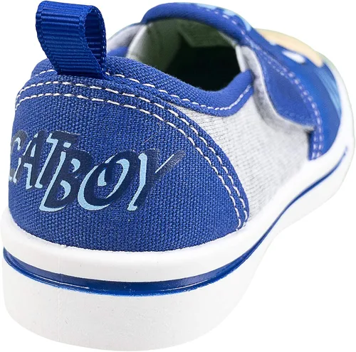 Miniatura 5 de PJ Masks Zapatos para niños pequeños tenis sin cordones Catboy Gekko y Owlette talla de niño 5 a 12