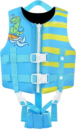 Miniatura 11 de Zeraty - Chaleco de natación para niños de neopreno, chaleco flotante para niños, ayuda para nadar para niños niñas y niños, 20-30-40-50-60-70-80