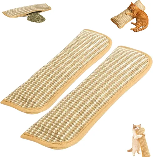Miniatura 9 de Almohada Kicker con hierba gatera, juguete interactivo para masticar, almohada con hierba gatera, sisal suave, resistente a arañazos y mordeduras