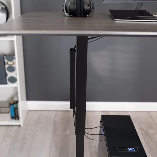 Miniatura 7 de VIVO Canal de gestión de cables magnético de acero de 14 pulgadas para debajo del escritorio, organizador de cables sin necesidad de perforación