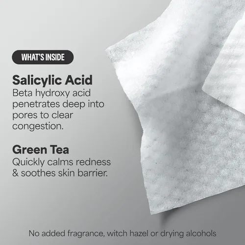 Miniatura 6 de Paula's Choice SKIN PERFECTING 2% BHA Salicylic Acid Exfoliating Pads - Facial Exfoliant Pads for Blackheads, Enlarged Pores, Wrinkles & Fine Lines