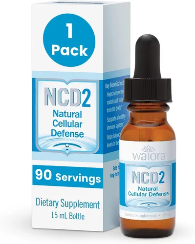 Miniatura 11 de NCD by Waiora, (4) botellas de gotas de zeolita líquida activadas, limpieza corporal natural y apoyo inmunológico, promueve el equilibrio del pH