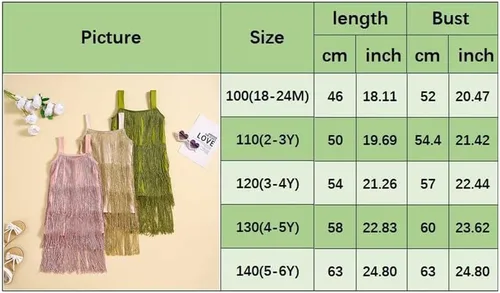 Miniatura 6 de Vestido de lentejuelas para niños, vestido sin mangas con borlas brillantes, vestido de baile latino para fiesta, vestido de baile latino, 1-6T