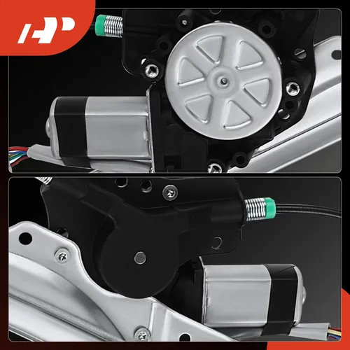 Miniatura 8 de A-Premium Regulador de Ventanilla Eléctrico Delantero Izquierdo con Motor Compatible con Infiniti QX56 2004-2010 Nissan Armada Pathfinder Titan Lado