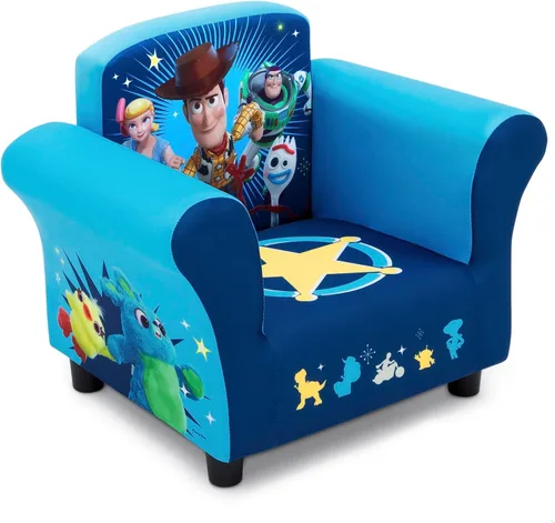 Miniatura 8 de Delta Children Silla tapizada para niños, Toy Story 4