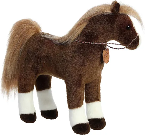 Miniatura 3 de Aurora® Exquisito Breyer® Showstoppers American Saddlebred - Detalles realistas - Juego imaginativo - Marrón 13 pulgadas