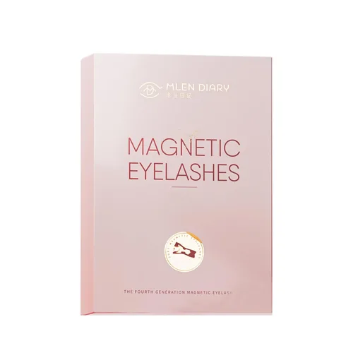 Miniatura 10 de Pestañas magnéticas, pestañas magnéticas dobles reutilizables sin delineador de ojos, pestañas magnéticas de aspecto natural con aplicador, pestañas