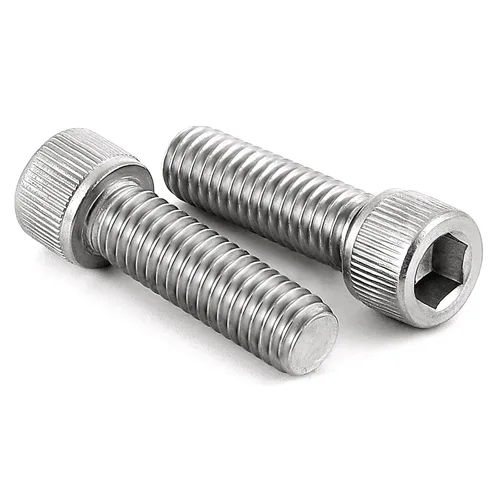Miniatura 9 de Tornillos métricos de cabeza hueca M6-0.039 x 2.756 in, unidad de enchufe Allen, acero inoxidable 18-8, totalmente roscados, acabado brillante