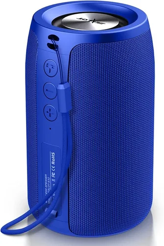 Miniatura 8 de ZEALOT Altavoces Bluetooth portátiles, altavoz inalámbrico, S32 Samll altavoz al aire libre, impermeable IPX5, emparejamiento Camuflaje