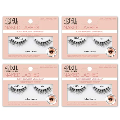 Miniatura 8 de Pestañas postizas naturales Ardell Naked Lashes 429 con Invisiband - Pestañas postizas naturales, pestañas postizas de volumen sutil para uso