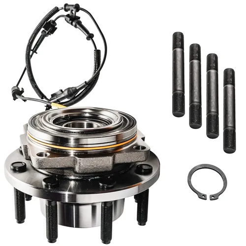 Miniatura 56 de Detroit Axle - Buje de rodamiento de rueda delantera 4WD para Ford F-250 F-350 Super Duty 2003-2004, Excursion 2003-2005, reemplazo del conjunto