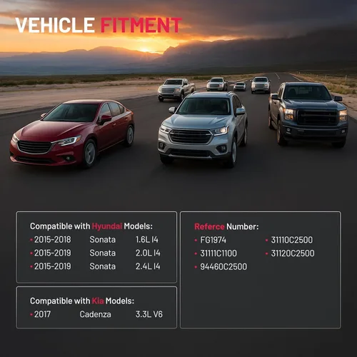 Miniatura 6 de BDFHYK Conjunto de módulo de bomba de combustible eléctrica compatible con Hyundai Sonata 2015-2019 1.6L 2.0L 2.4L L4, compatible con Kia Cadenza