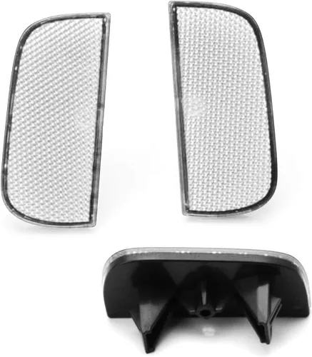 Miniatura 6 de iJDMTOY Lentes de reflector de parachoques trasero transparentes compatibles con Honda Civic Sedan/Coupé 2016-21 10ª generación, ensamblaje LH RH