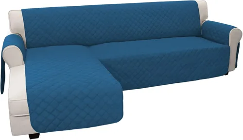 Miniatura 37 de Easy-Going - Fundas para sofá seccional en forma de "L" para perros, funda reversible para sofá, funda para chaise longue, protector de muebles