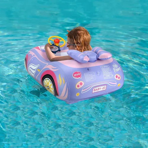 Miniatura 6 de Flotador de piscina para bebé, flotadores 3D para niños pequeños de 1 a 2 años, flotadores de piscina para bebés de 6 a 12 meses, flotadores