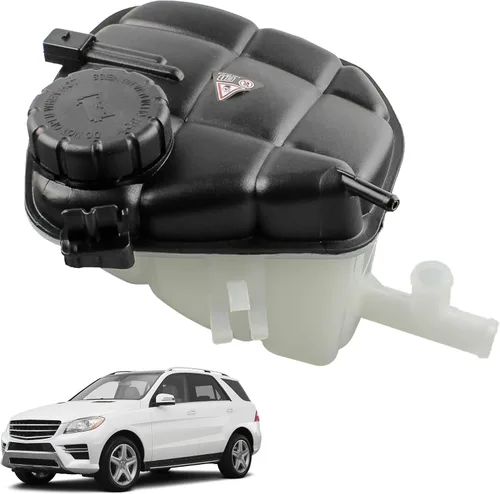 Depósito de Reservorio de Refrigerante del Radiador del Motor con Sensor y Tapa Compatible con 2006-2015 Mercedes-Benz GL320 GL350 GL450 GL500 GL550