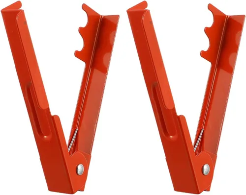 Miniatura 8 de Yardwe Rose Thorn Stripper Alicates Paquete de 2 cortadores de rebabas de metal con resorte para herramienta de eliminación de espinas de tallo