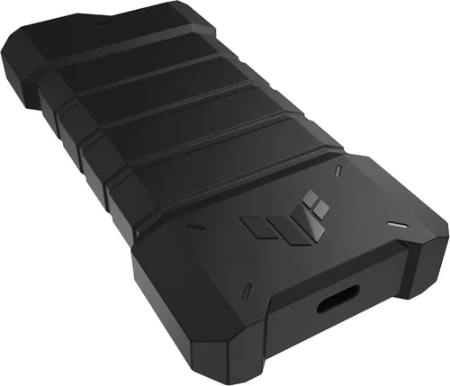 Miniatura 17 de ASUS TUF Gaming A2- Carcasa SSD portátil USB-C 3.2 Gen 2x2, Dual M.2 NVMe PCIe y SATA, resistencia a caídas MIL-STD-810H, resistencia al agua y al
