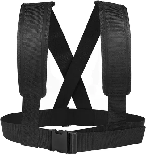 Miniatura 8 de YNXing Arnés de trineo Entrenador de Resistencia y Asistencia Entrenador de Resistencia de Entrenamiento Físico Kit de Cuerda de Resistencia Mejora