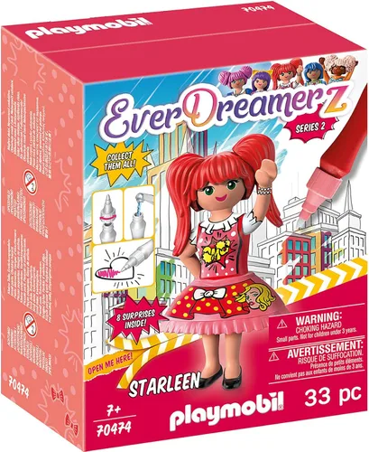Playmobil EverDreamerz Comic World Starleen con dije de lazo y 7 sorpresas