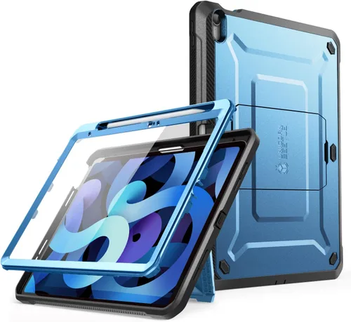 SUPCASE para iPad de 11ª generación con chip A16 de 11 pulgadas 2025 con protector de pantalla (Unicorn Beetle Pro), [Soporte incorporado y soporte