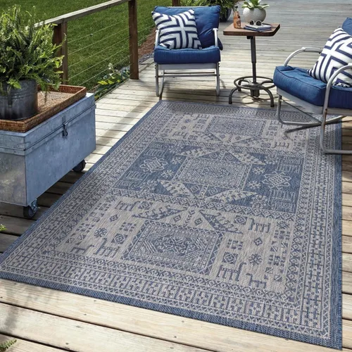 Miniatura 56 de Keen Home Design - Alfombra para terraza al aire libre - 2x10 Lavable para interior/exterior para patio, cocina, balcón, playa, jardín, terraza