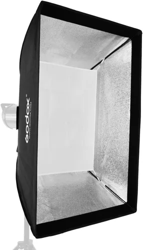 Miniatura 5 de Godox Caja de luz suave Softbox con rejilla de panal de abeja de 24" x 35" 60 x 90cm, con montaje Bowens compatible con luz de flash estroboscópica