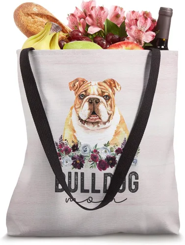 Miniatura 4 de Bolsa de mano con diseño floral Bulldog English