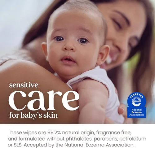 Miniatura 5 de Burt's Bees Toallitas para bebés, sin perfume naturales para pieles sensibles con aloe y vitamina E - 72 toallitas para bebés - Paquete de 10