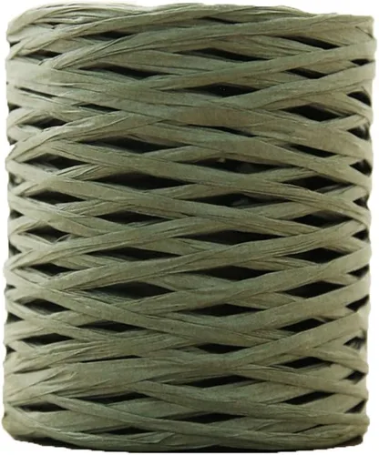 Miniatura 16 de Hilado de ganchillo negro para sombrero de sol de verano, bolsa de playa, hilo de paja de ganchillo hilo de rafia hecho a mano, 656.2 ft/218 yardas
