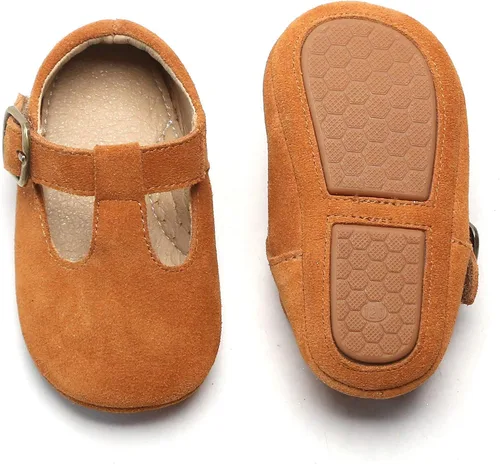 Miniatura 15 de Felix & Flora Zapatos de bebé de suela suave - Zapatos de bebé para caminar, mocasines, suela de goma, zapatos de cuna
