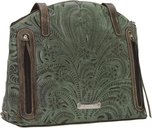 Miniatura 2 de American West Leather - Bolsa de mano grande para el bolso de mano, soporte para monedero