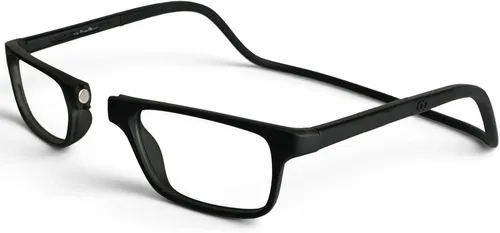 Clic Anteojos de lectura magnéticos para hombres o mujeres, banda plegable suave, lectores para computadora, Nashi (S-XL)