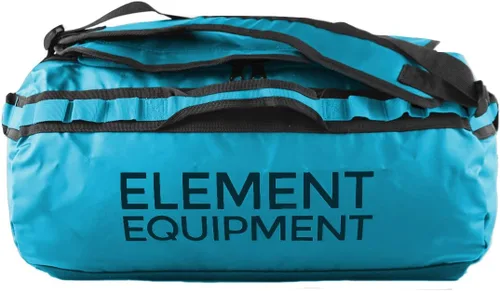 Element Equipment Trailhead Bolsa de lona con correas de hombro de tela impermeable, Color verde azulado., Large 85 Liters