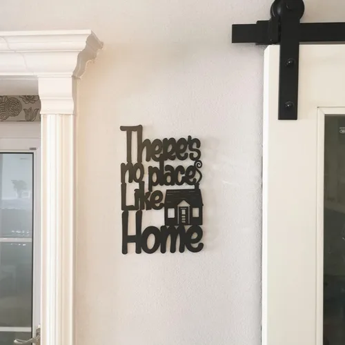 Miniatura 11 de Yamfurvo Placa de pared de metal antiguo con refranes, sonríe y sé feliz, placa inspiradora para decoración de arte, regalos para el día