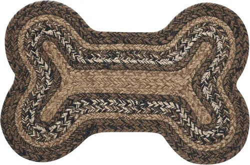 Miniatura 2 de VHC Brands Tapete expreso para interiores y exteriores, para perros, gatos, cocina, hueso pequeño, 11.5 x 17.5 pulgadas