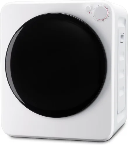 Secadora de ropa portátil de 1.6 pies cúbicos, secadora de lavandería de carga frontal de secado rápido de 800W con 5 modos, mini secadora eléctrica