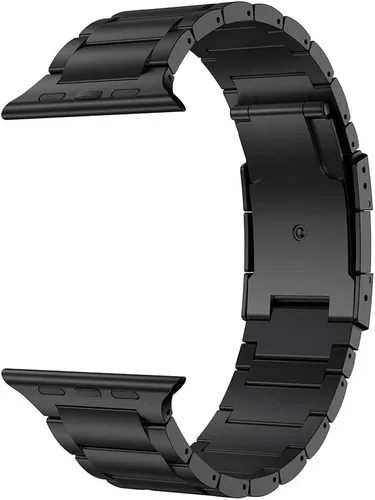 Miniatura 2 de LDFAS Correa de reloj compatible con Apple Watch Ultra 3/2 de 1.929 in, serie 11 de 1.811 in, correa de reloj de metal de titanio con cierre